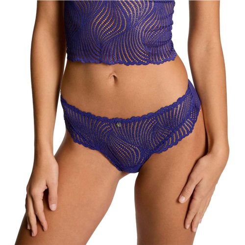 Shorty Tanga marine Glory bleu - Morgan Lingerie - Modalova