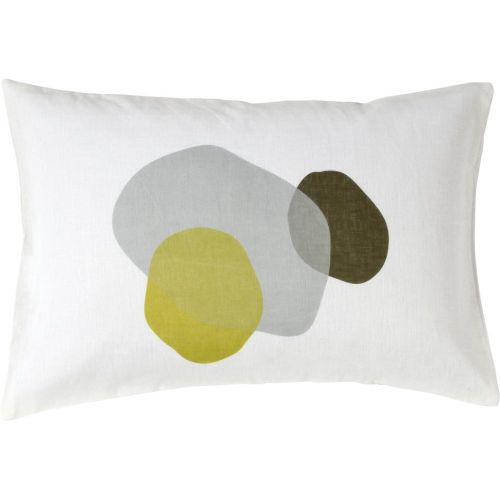 Housse de coussin PIA Brume 60 x 40 - Maison Vivaraise - Modalova
