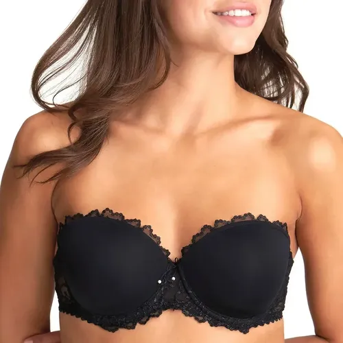 Soutien-gorge bandeau noir - MARIE JO - Modalova