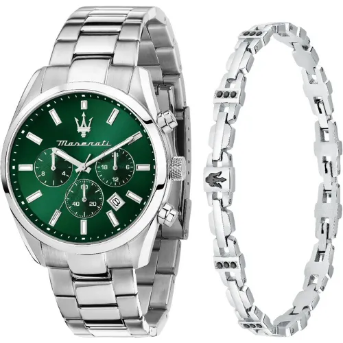 Montre Attrazione - R8853151017 Bracelet Acier - Maserati - Modalova