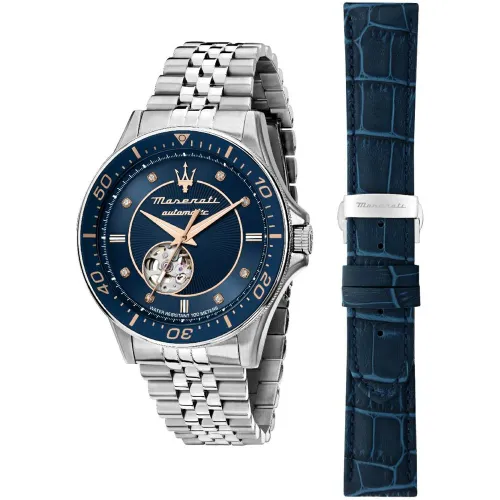Montre Sfida - R8823140013 Bracelet Acier Argent - Maserati - Modalova