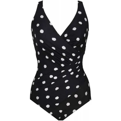 Maillot de bain 1 pièce plongeant - Noir bonnet E-G - Miraclesuit - Modalova