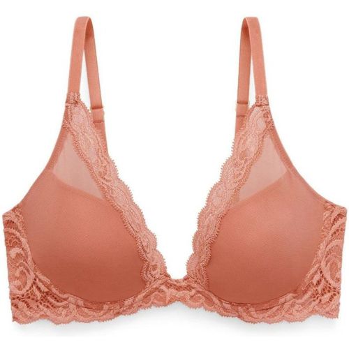 Soutien-gorge plongeant armatures - Orange - Natori - Modalova