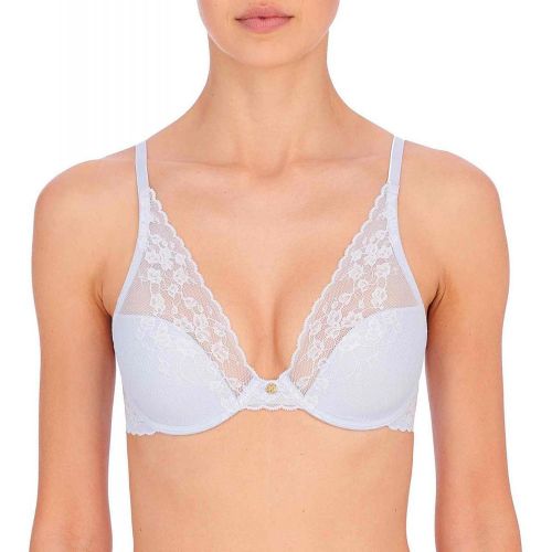 Soutien-gorge plongeant armatures - Bleu en nylon - Natori - Modalova