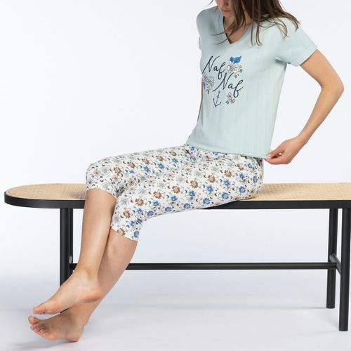 Ensemble Pyjama corsaire - Bleu - Naf Naf homewear - Modalova