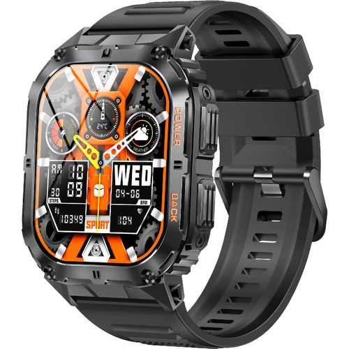 Montre connectée Mixte Smarty Compass Amoled - SW074A Bracelet Silicone - Smarty Montres - Modalova