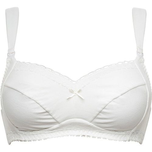 Soutien-gorge allaitement sans armatures en coton - Sans Complexe Maternité - Modalova