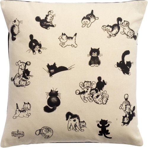 Coussin Dubout Les chatons Ecru - Winkler - Modalova