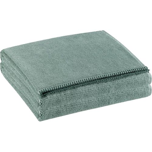 Drap de bain Bora Sauge 90 x 150 - Maison Vivaraise - Modalova