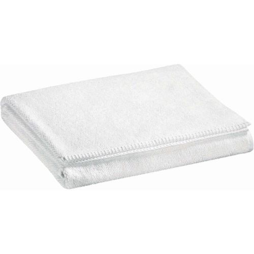 Drap de douche Bora Blanc - Vivaraise - Modalova