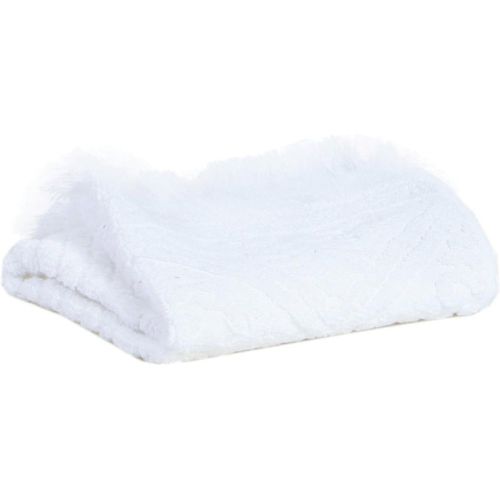 Drap de douche Zoé Neige 70 x 140 - Maison Vivaraise - Modalova