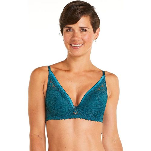 Soutien-gorge ampliforme coque moulée turquoise Sarong - Pomm Poire - Modalova