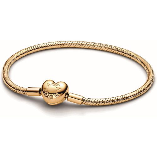Bracelet maille serpent fermoir c?ur - 563050C00 Moments - Pandora - Modalova