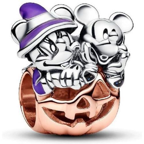 Charm Disney Citrouille Halloween Mickey et Minnie - Pandora - Modalova