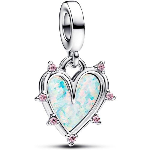 Charm Pendant Double Opalescent Amitié - Pandora - Modalova