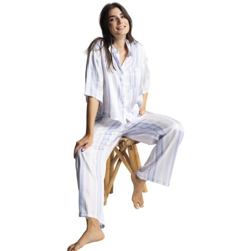Chloé - Haut de pyjama manches courtes multicolore - Passionata - Modalova