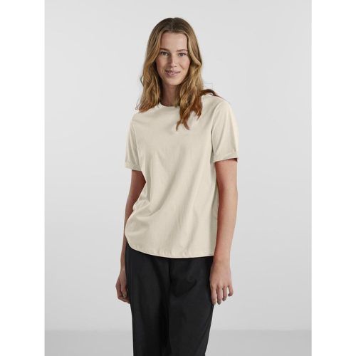 T-shirt regular fit manches courtes Sara - Pieces - Modalova