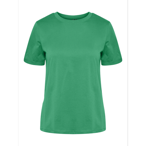 T-shirt regular fit manches courtes Aria - Pieces - Modalova