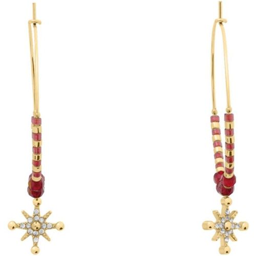 Boucles oreilles Antharea - BJ25A2251 Acier - Pierre Lannier Bijoux - Modalova