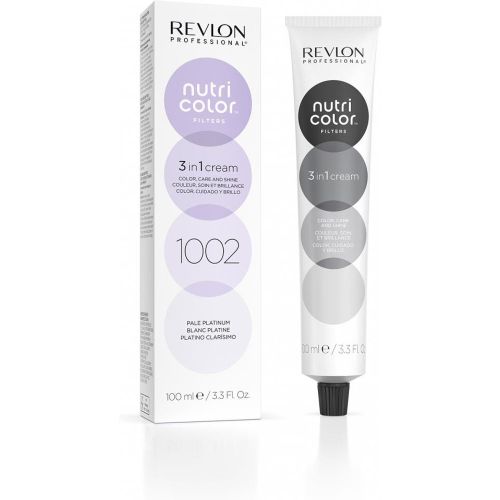 Soin Repigmentant Instantané 3 en 1 Nutricolor 1002 Blanc Platine - Revlon Professional - Modalova