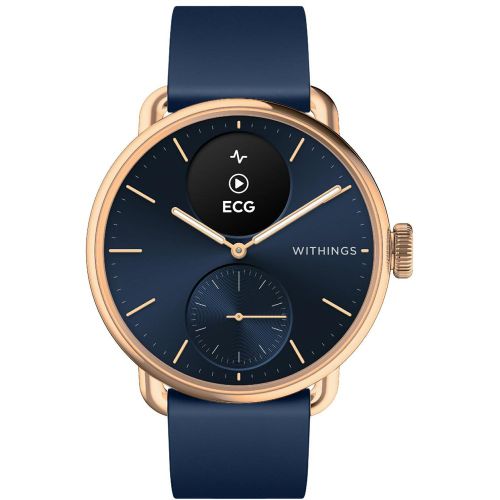 Montre de Santé Connecté Scanwatch 2 - Wsw 238 Roblu Bracelet Caoutchouc Bleu - Withings - Modalova