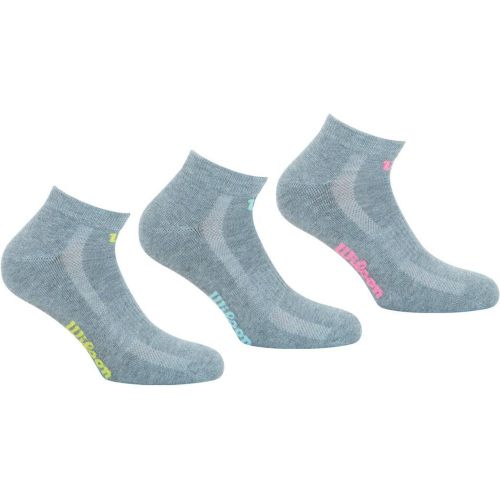 Lot de 3 paires de chaussettes basses Essentiel en coton - Wilson - Modalova