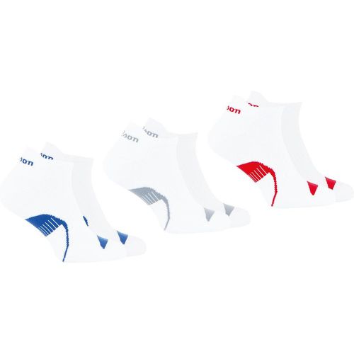 Lot de 3 paires de chaussettes basses Lifestyle en coton - Wilson - Modalova