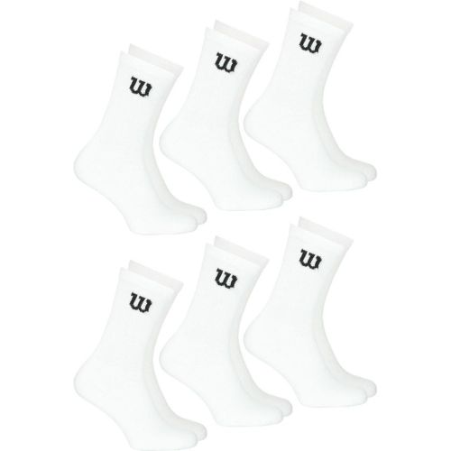 Lot de 6 chaussettes hautes Sport en coton - Wilson - Modalova