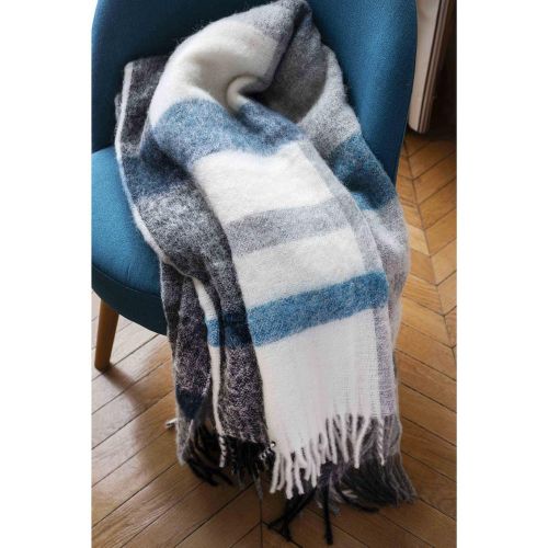 Plaid mélange alpaga et mohair ISEO - PAON - Toison d?or - Modalova