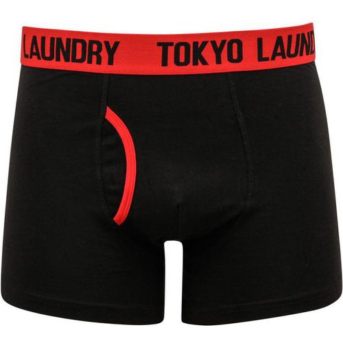 Pack boxer homme rouge en coton - Tokyo Laundry - Modalova