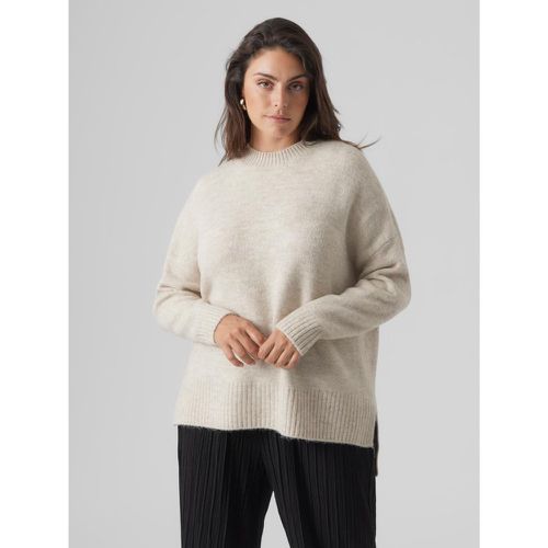 Pull en maille Col rond Manches longues Ourlet bas Zoe - Vero Moda - Modalova