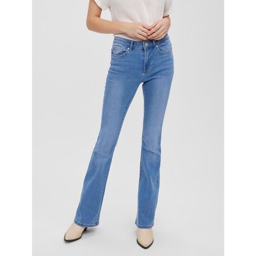 Jeans Flared Fit bleu en coton - Vero Moda - Modalova