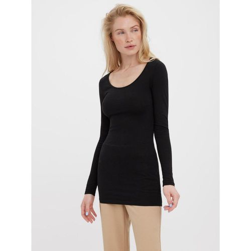 Blouse Regular Fit Col en U Manches longues Extra long - Vero Moda - Modalova