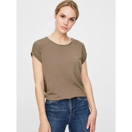 T-shirts & Tops marron Bea - Vero Moda - Modalova