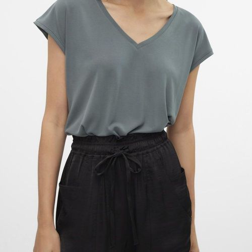 T-shirt manches courtes col V Filli en Lyocell Cate - Vero Moda - Modalova