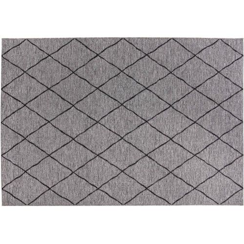 Tapis rectangulaire Allan outdoor Perle - Maison Vivaraise - Modalova