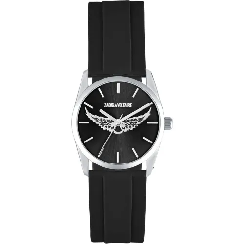 Montre - ZVW1107 Bracelet Silicone Noir - Zadig & Voltaire - Modalova