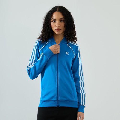 Jacket Fz Superstar Tracktop Bleu - adidas Originals - Modalova