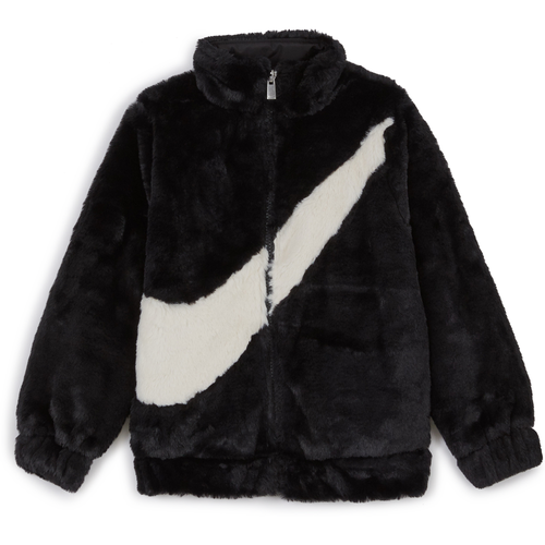 Big Swoosh Faux Fur Jacket / - Nike - Modalova