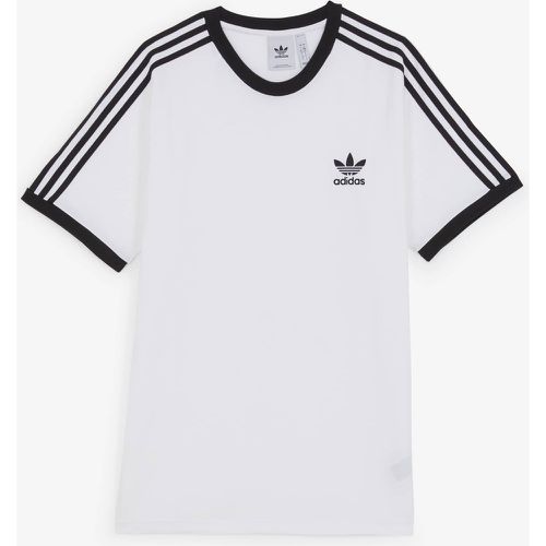 Tee Shirt 3 Stripes Blanc/noir - adidas Originals - Modalova