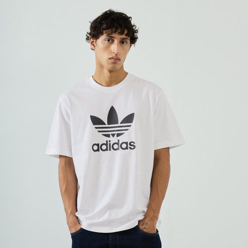 Tee Shirt Trefoil Adicolor Blanc - adidas Originals - Modalova