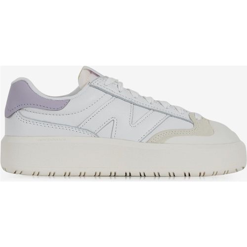 Ct302 Leather Blanc/violet - New Balance - Modalova