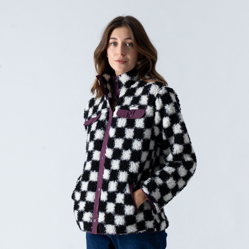 Jacket Dreaming Sherpa Checkboard / - Vans - Modalova