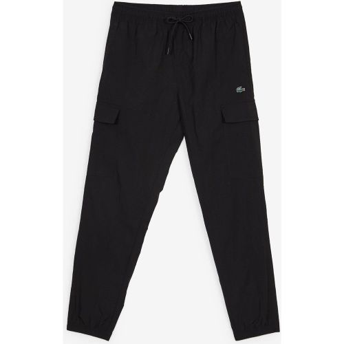 Pant Cargo Wvn Noir - Lacoste - Modalova