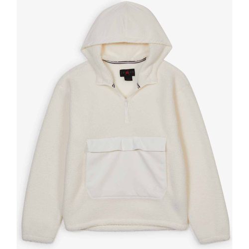 Hoodie Half-zip Sherpa Ecru - Jordan - Modalova