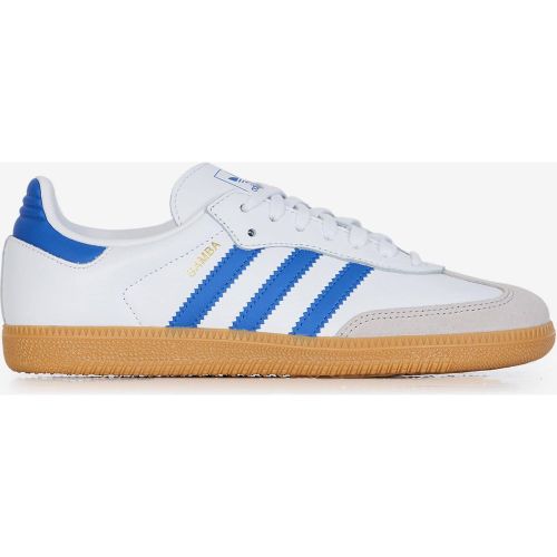 Samba Og Blanc/bleu - Enfant - adidas Originals - Modalova