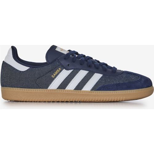 Samba Og Denim Marine/blanc - adidas Originals - Modalova
