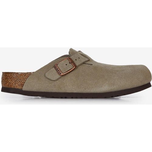 Boston Suede Taupe - Enfant - Birkenstock - Modalova