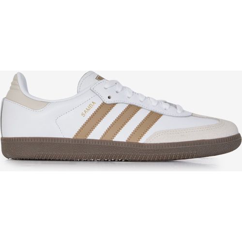Samba Og Blanc/marron - adidas Originals - Modalova