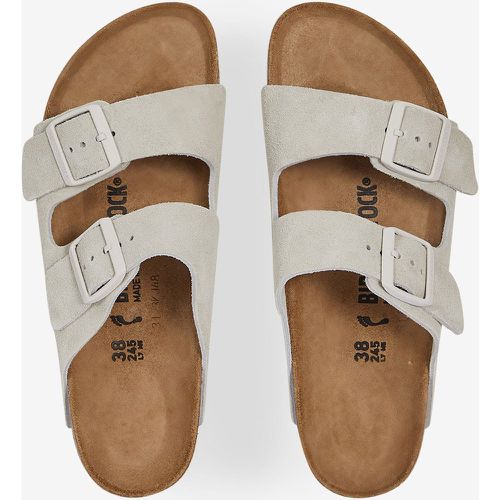 Arizona Suede Antique White Blanc - Birkenstock - Modalova